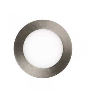 PLACA LED CIRCULAR WIFI 6W PLATA