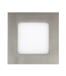 PLACA LED CUADRADA WIFI 6W PLATA