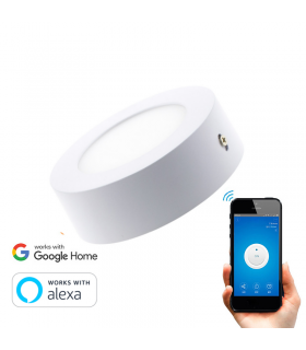 PLAFÓN LED CIRCULAR WIFI 6W BLANCO