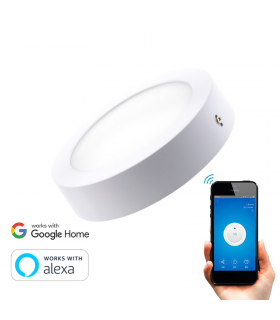 PLAFÓN LED CIRCULAR WIFI 12W BLANCO