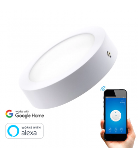 PLAFÓN LED CIRCULAR WIFI 18W BLANCO