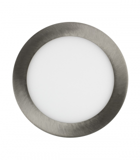 PLACA LED CIRCULAR WIFI 12W PLATA