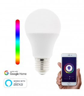 Pack 2 Bombillas WiFi E27 7W + 2 Bombillas WiFi E27 10W