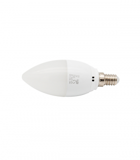 Bombilla Inteligente E14 WiFi Vela LED RGBW 5W