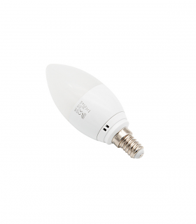 Lâmpada Inteligente WiFi LED E14 Vela 5W RGBW