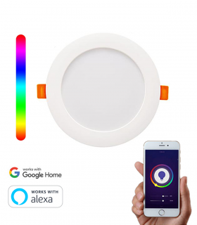 Downlight WiFi Inteligente LED Circular 17W RGBW