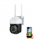 Câmara de segurança WiFi externa zoom 4X 3MP smart life