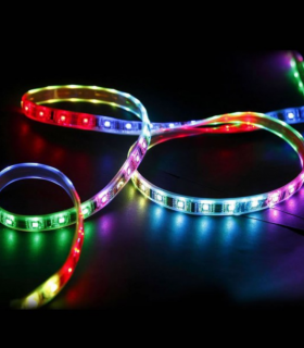 Fita LED WiFi inteligente compatível com Alexa Google Home Smart Life Tuya