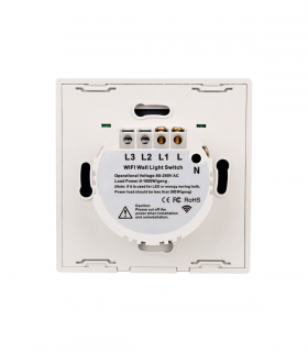 Interruptor inteligente WiFi Táctil  Simple