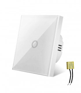 Interruptor Inteligente WiFi Sem neutro Tátil Simples