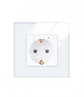 Enchufe inteligente empotrado WiFi Medidor consumo